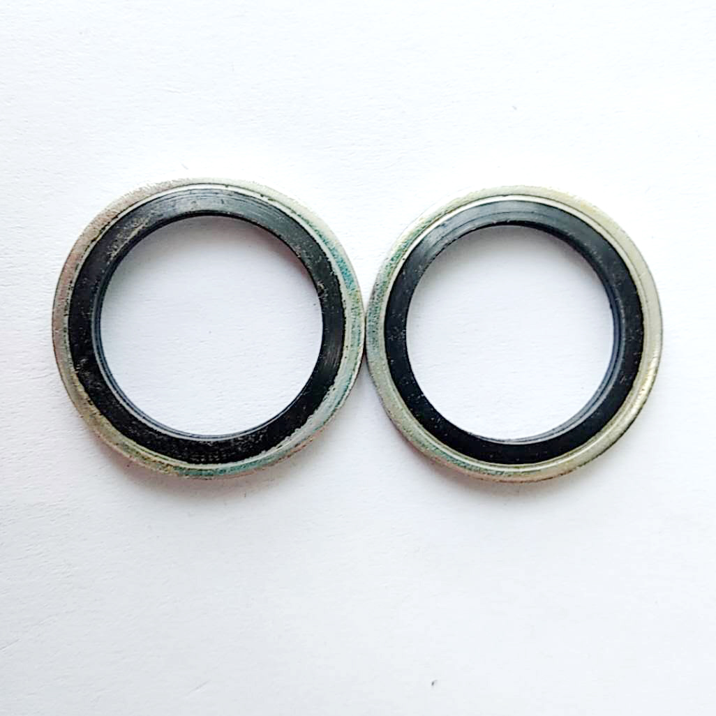 NBR Bonded Gasket / Metal + Rubber Gasket / Sealing Washer