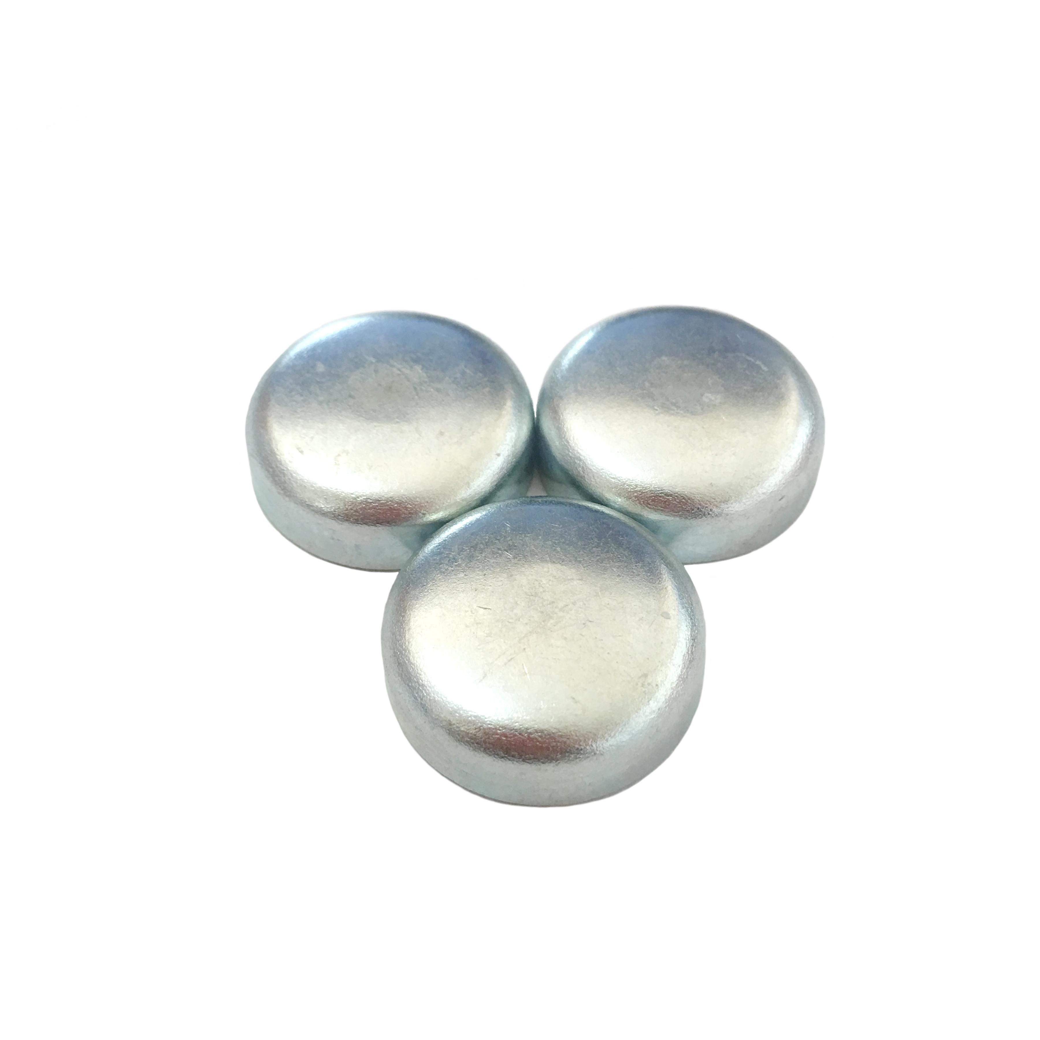 Enchufe de congelación de hierro + zinc blanco de 22 mm