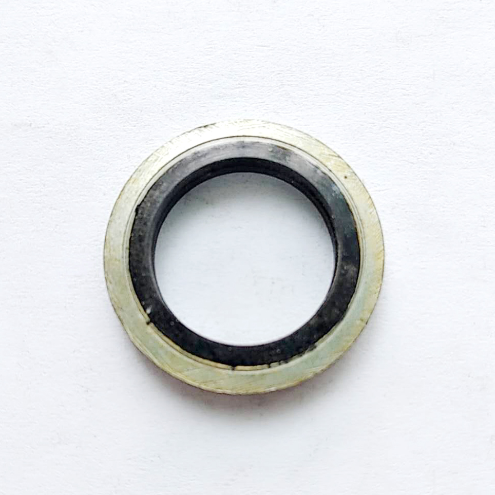 Arandela combinada de sellos de goma de 1/4 ", lavadora consolidada