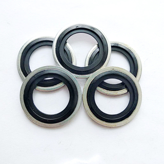 Sellos consolidados de goma NBR del acero inoxidable M20 / lavadora consolidada
