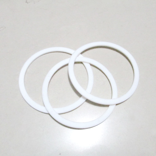 Junta de sellado de PTFE plana blanca de alto rendimiento