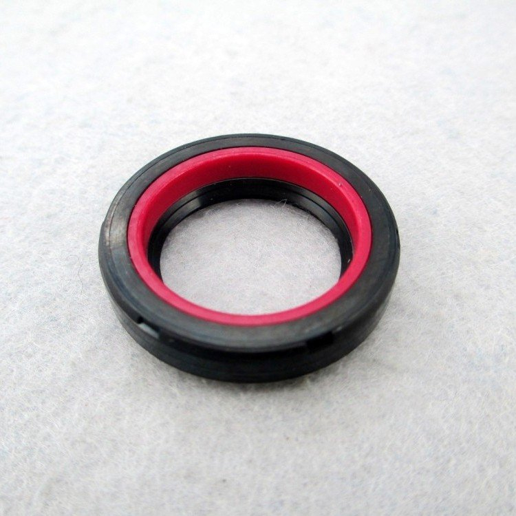 Sello de aceite de dirección asistida HNBR con anillo de respaldo.