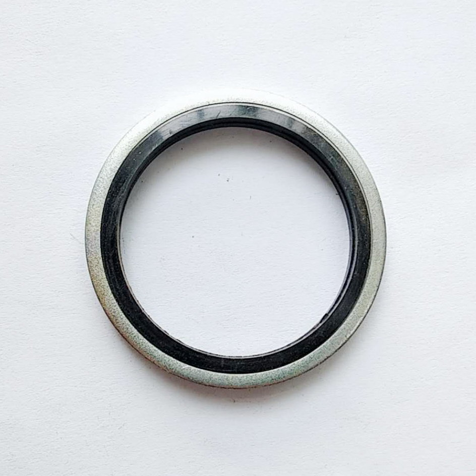 1 "Sellos de NBR de caucho de acero inoxidable / arandela de sello de servidumbre