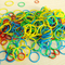 Todos los anillos de tamaño O para diferentes colores