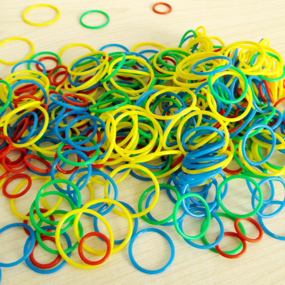 Todos los anillos de tamaño O para diferentes colores