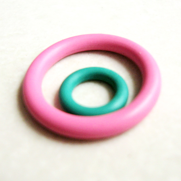 Resistente al aceite Colorido NBR / VITON / SILICONE / EPDM Junta tórica de goma