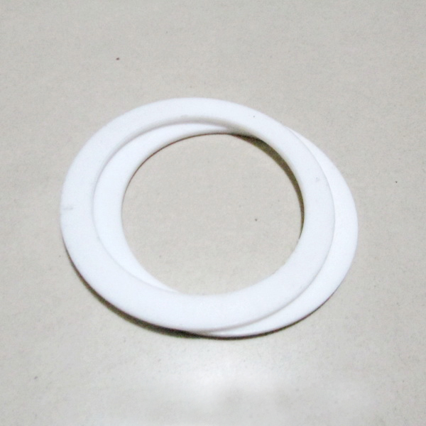 Junta de sellado de PTFE plana blanca de alto rendimiento