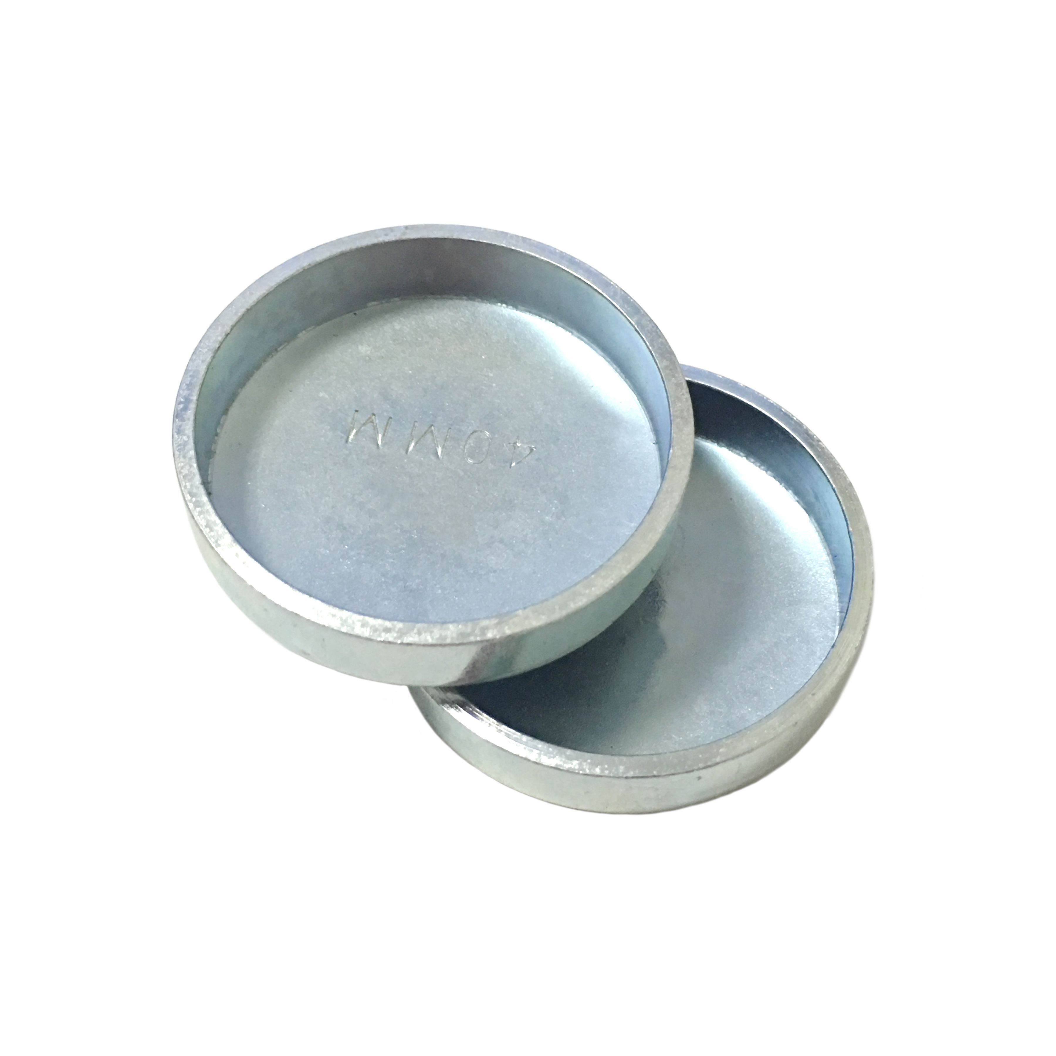 40MM 2MM Hierro + Enchufe de congelación de zinc blanco