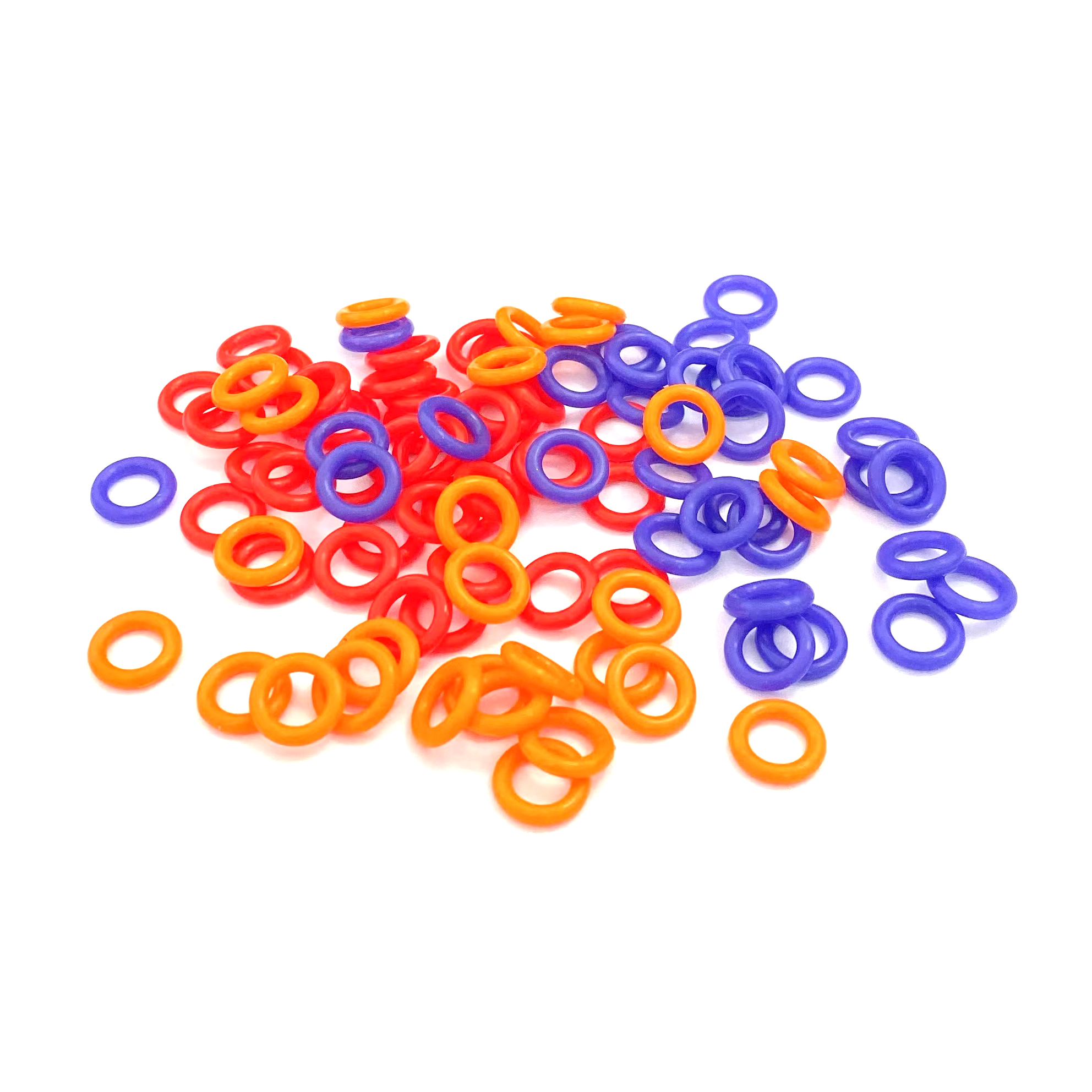 O Ring rojo negro verde en material de silicona NBR FKM para TRACTOR DE CARRO