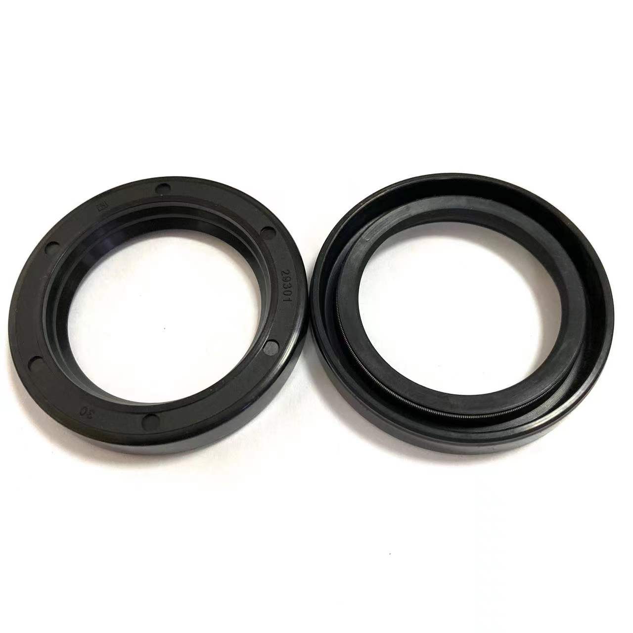 XTSEAO Bogie sellado con aceite F-00908 (P01852) Tamaño 33 * 46 * 7 Negro NBR
