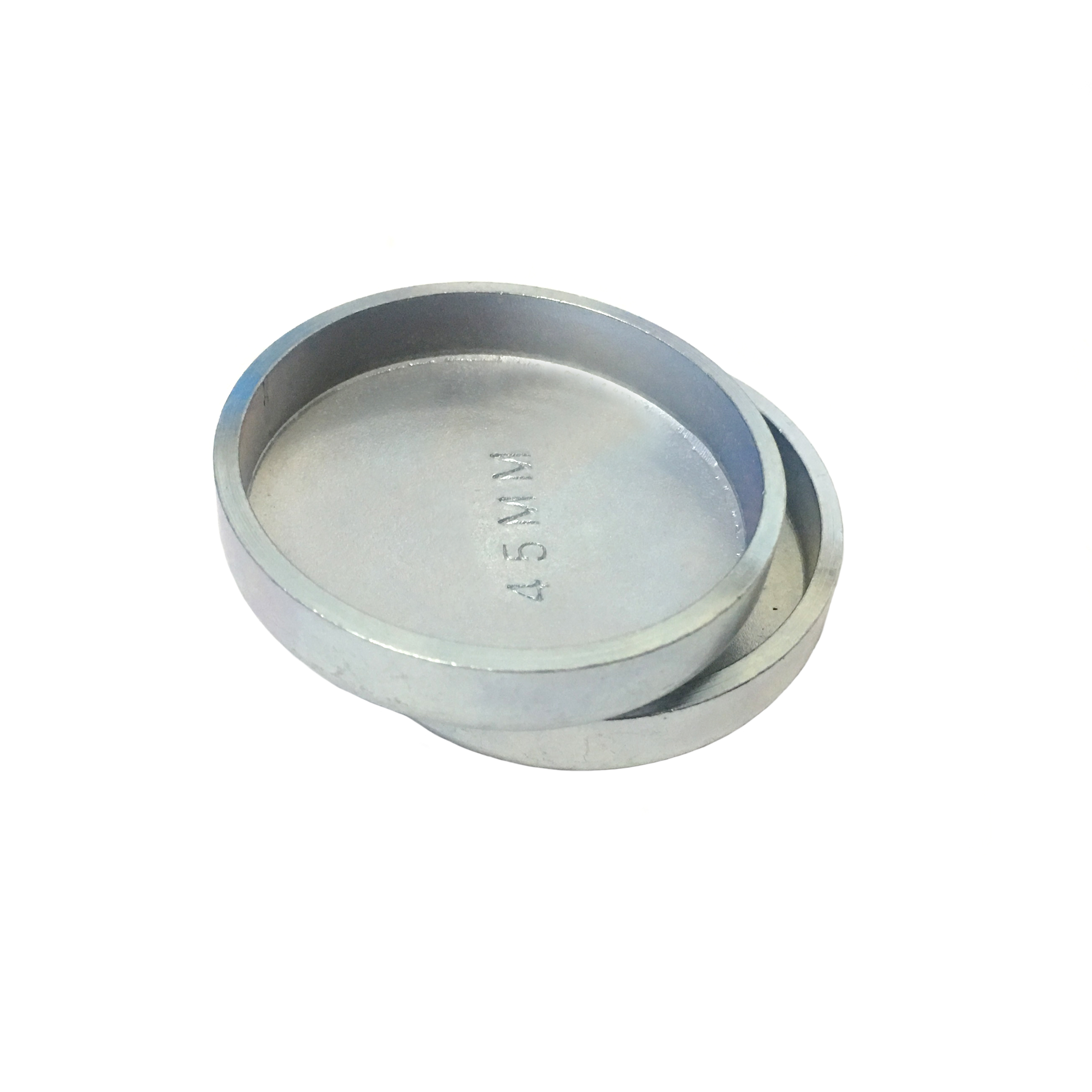 45 MM Hierro + Zinc blanco Tapón de congelación Espesor 2 MM
