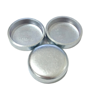 30MM Hierro + Zinc blanco Tapón de congelación Espesor 2MM