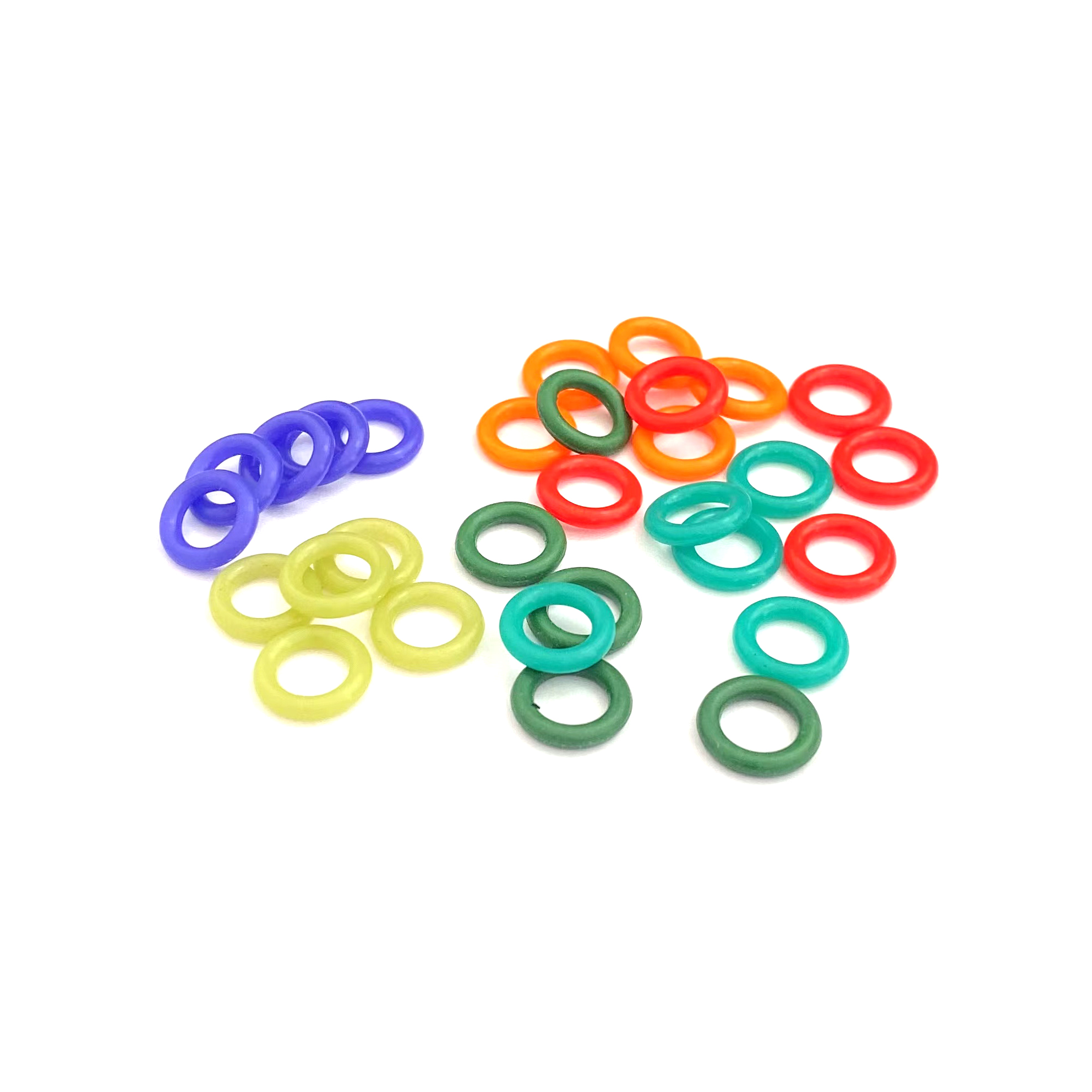 O Ring rojo negro verde en material de silicona NBR FKM para TRACTOR DE CARRO