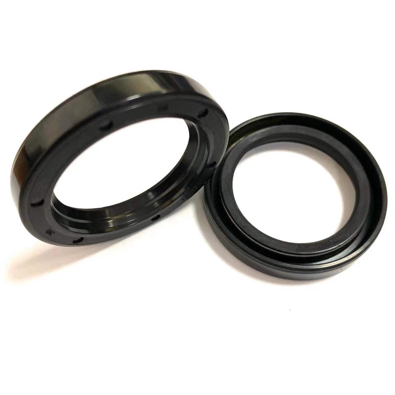 XTSEAO Bogie sellado con aceite F-00908 (P01852) Tamaño 33 * 46 * 7 Negro NBR